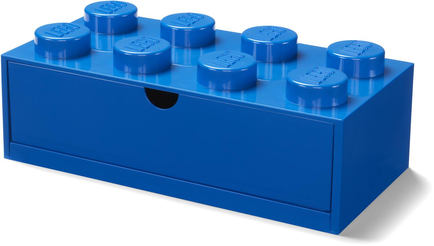 Alt View 2. Room Copenhagen - Room Copenhagen - Storage  Desk Drawer Stackable Storage with 8 Knobs, In Blue   - COLLECTIBLES - Blue.