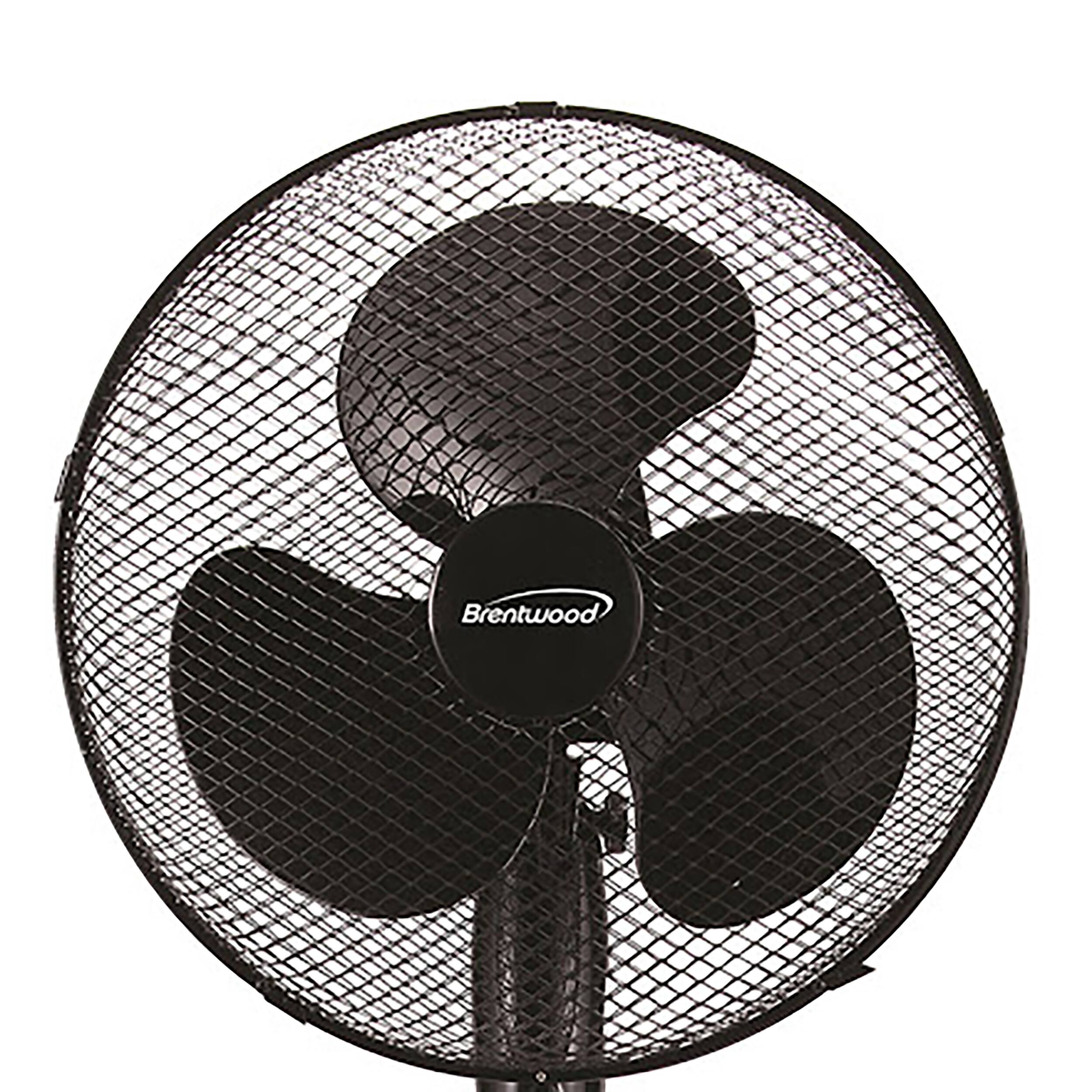 Angle. Kool Zone - 3-Speed 16 inch Oscillating Stand Fan.