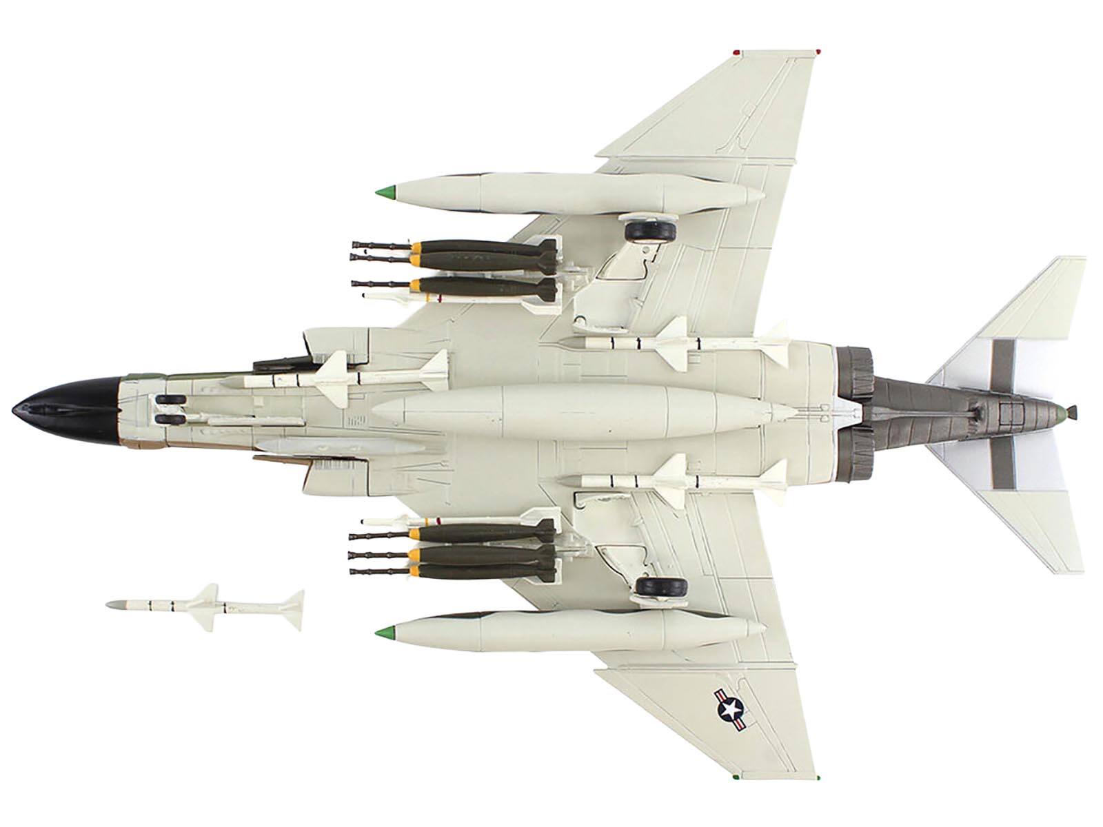 Alt View 1. Hobby Master - McDonnell Douglas F-4D Phantom II 66-7463 MiG Killer 665th TFS 432nd TRW Thailand 1972 USAF Air Power Series 1/72 - Multicolor.