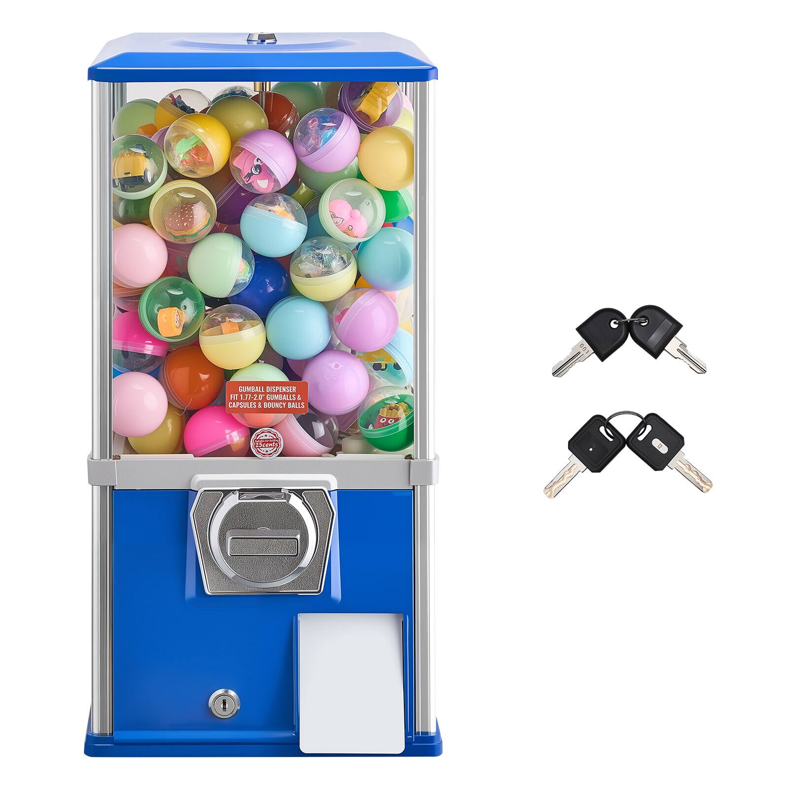 GUMBALL DISPENSER  
H 1132-2F  
FIT 17-22 GUMBALLS & CAPSULES & BUBBLE BALLS  
J Henis