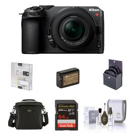 Bundle - Nikon - Z 30 DX-Format Mirrorless Camera 16-50mm Lens, With Essentials Kit