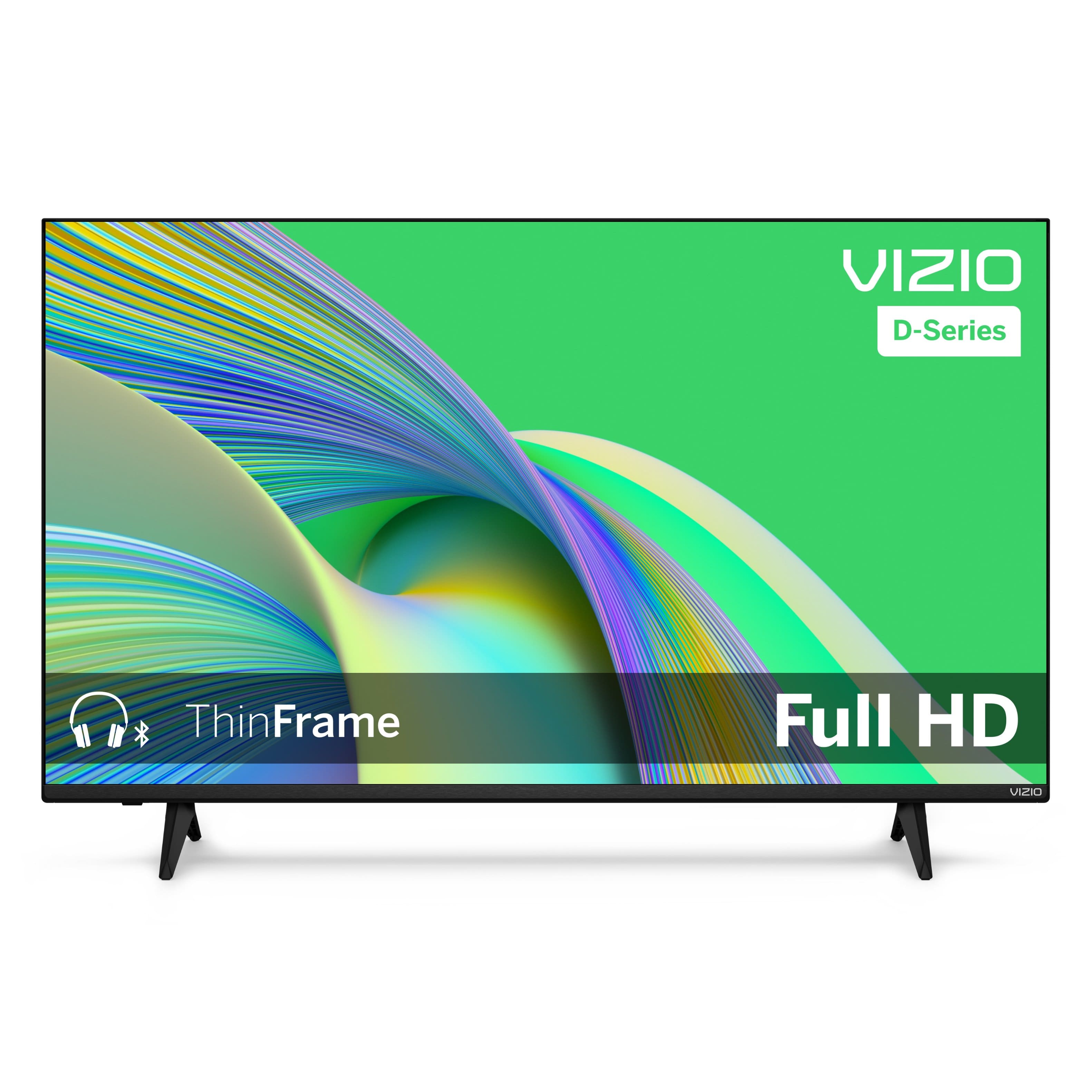 Angle. VIZIO - 40" Class D-Series Full HD Smart TV - Black.
