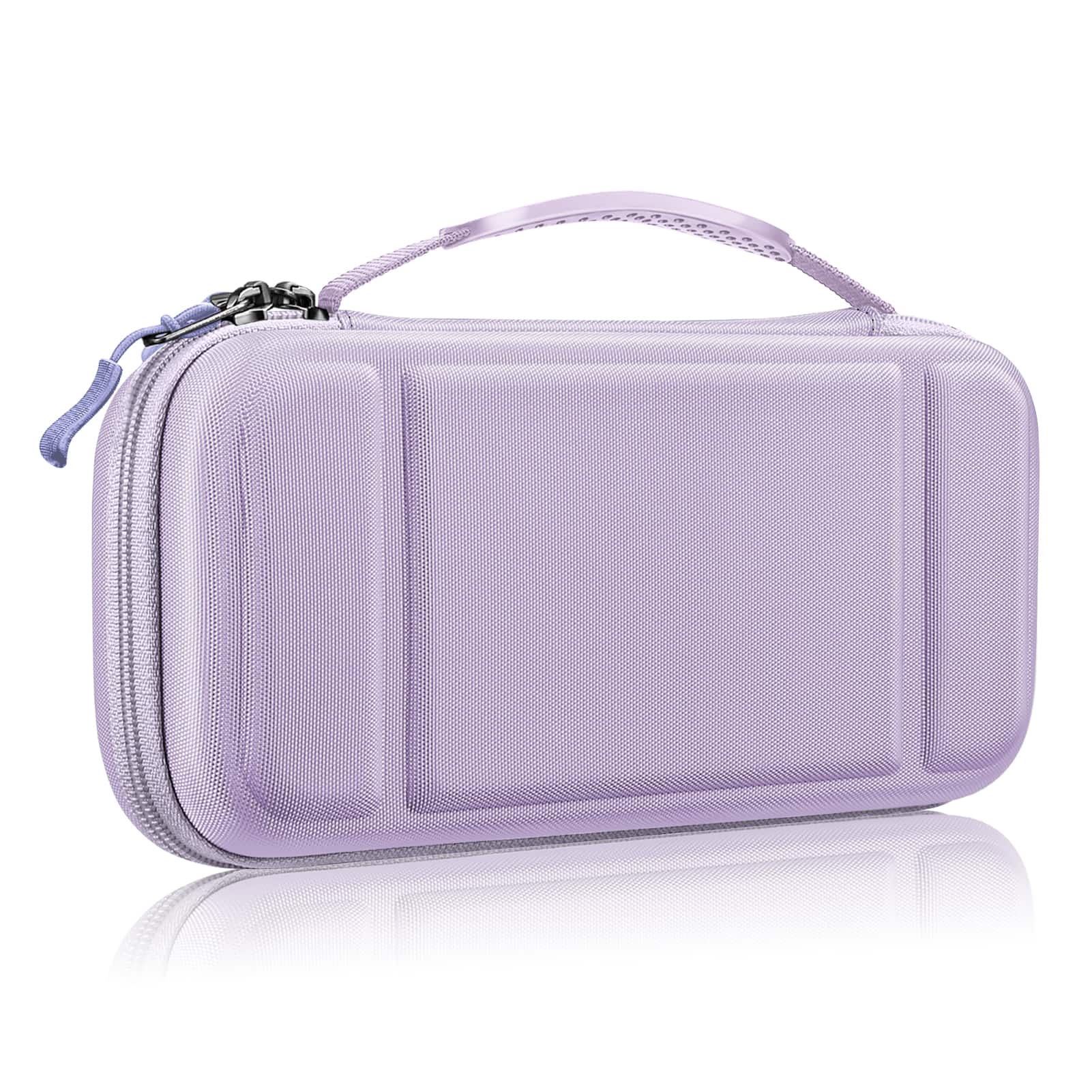 Fintie - Carrying Case for Nintendo Switch (2017) / Nintendo Switch OLED Model (2021) Shockproof Portable Travel Storage Bag - Lilac Purple