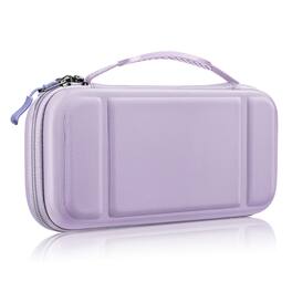 Fintie - Carrying Case for Nintendo Switch (2017) / Nintendo Switch OLED Model (2021) Shockproof Portable Travel Storage Bag - Lilac Purple