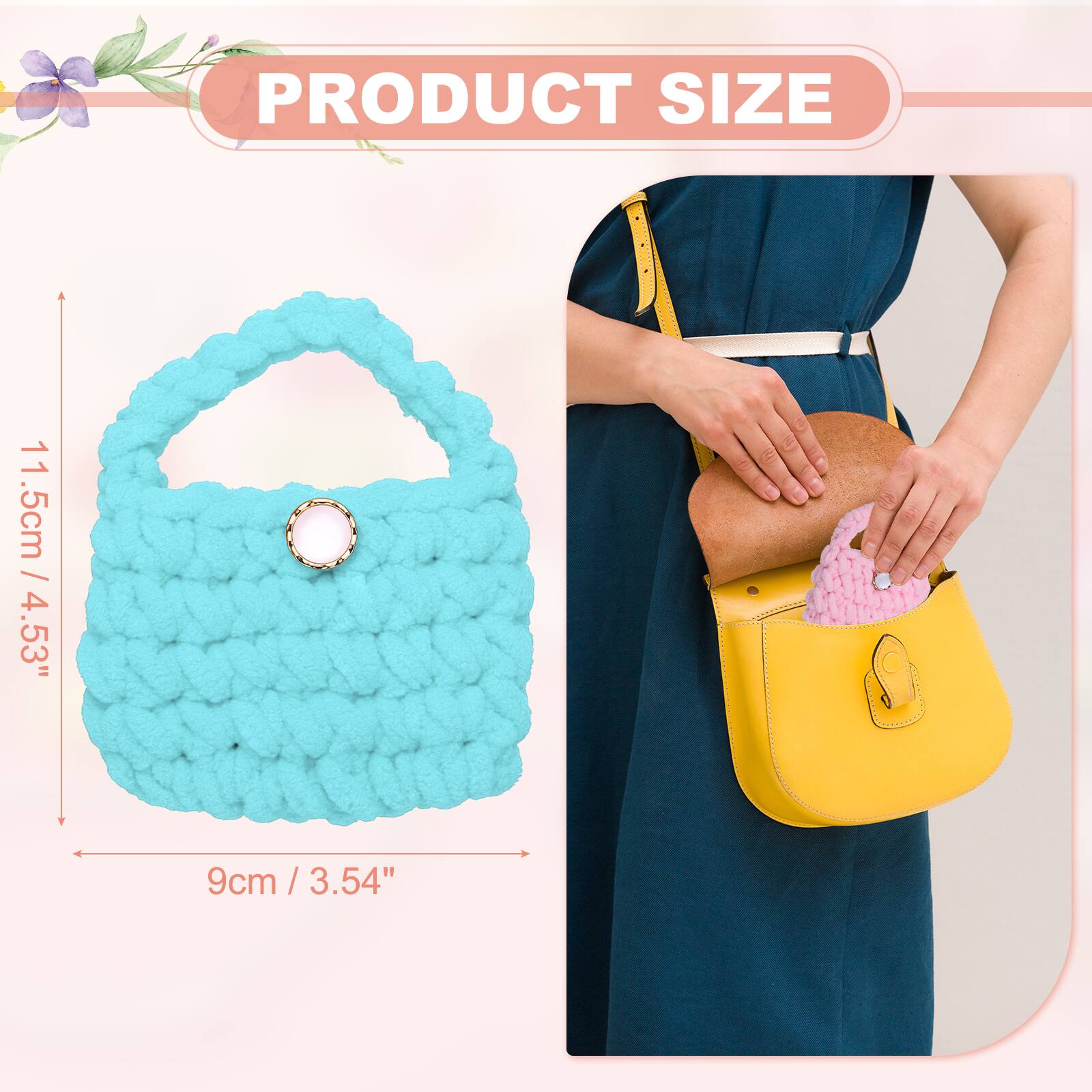 PRODUCT SIZE  
11.5cm / 4.53"  
9cm / 3.54"