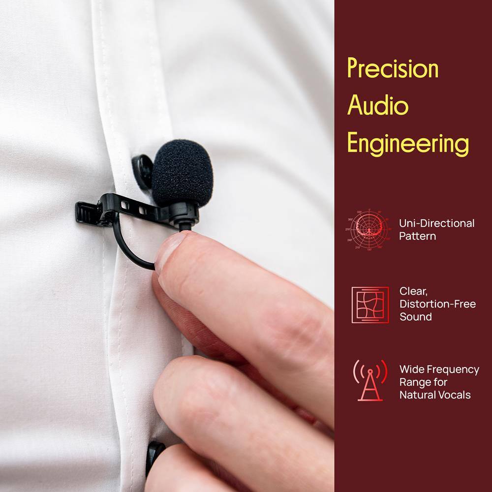 Precision Audio Engineering

- Uni-Directional Pattern
- Clear, Distortion-Free Sound
- Wide Frequency Range for Natural Vocals