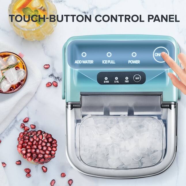 Electactic 26 lb Ice Per day Portable/Countertop Bullet Ice Maker ...