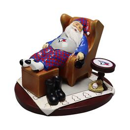 The Memory Company - Toronto Blue Jays Resting Santa Figurine - Royal