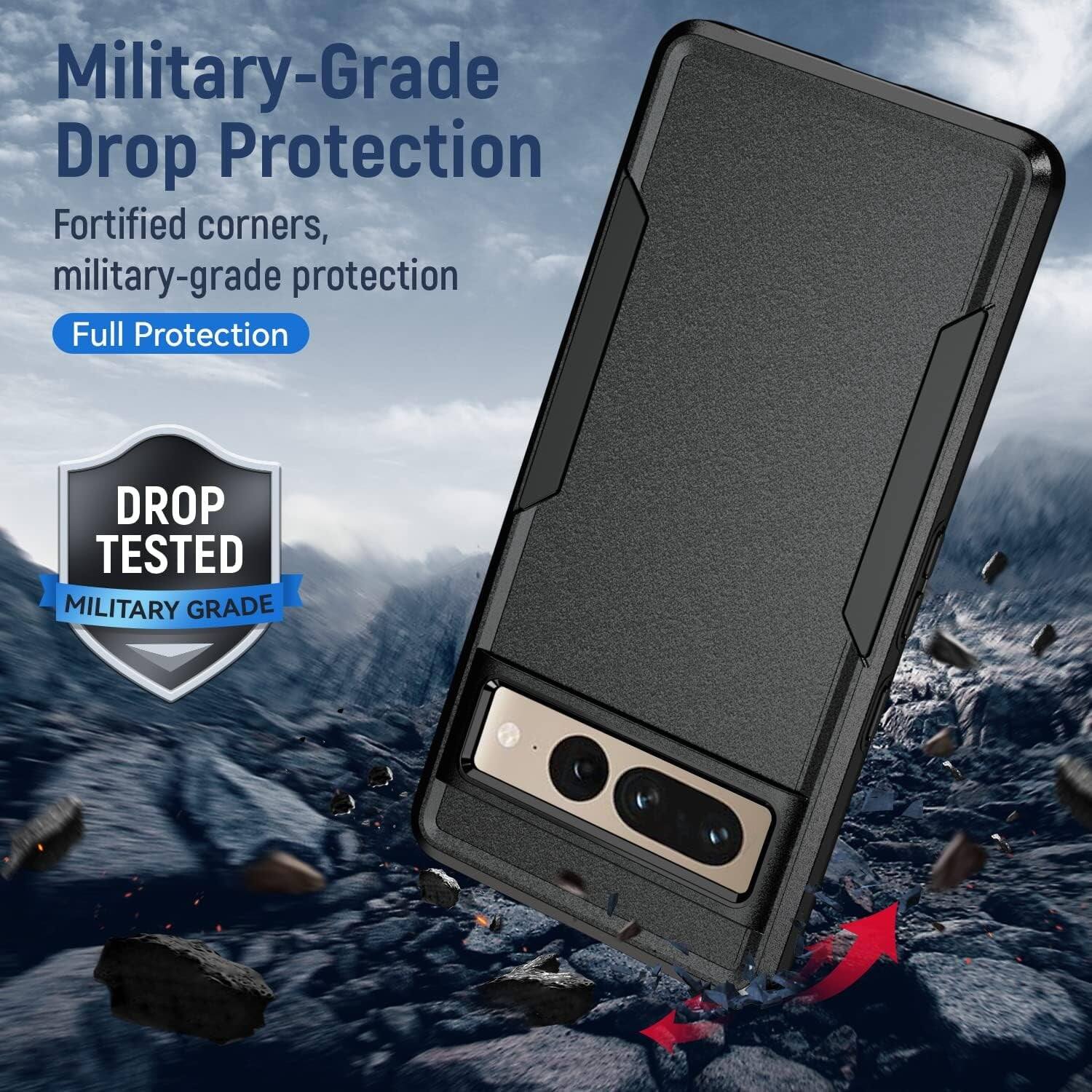 Military-Grade Drop Protection, Fortified corners, military-grade protection, Full Protection, DROP TESTED MILITARY GRADE