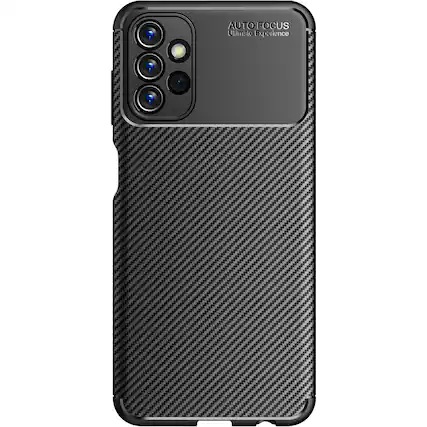 Front. SaharaCase - Anti-Slip Series Case for Samsung Galaxy A13 4G and A13 LTE - Black.