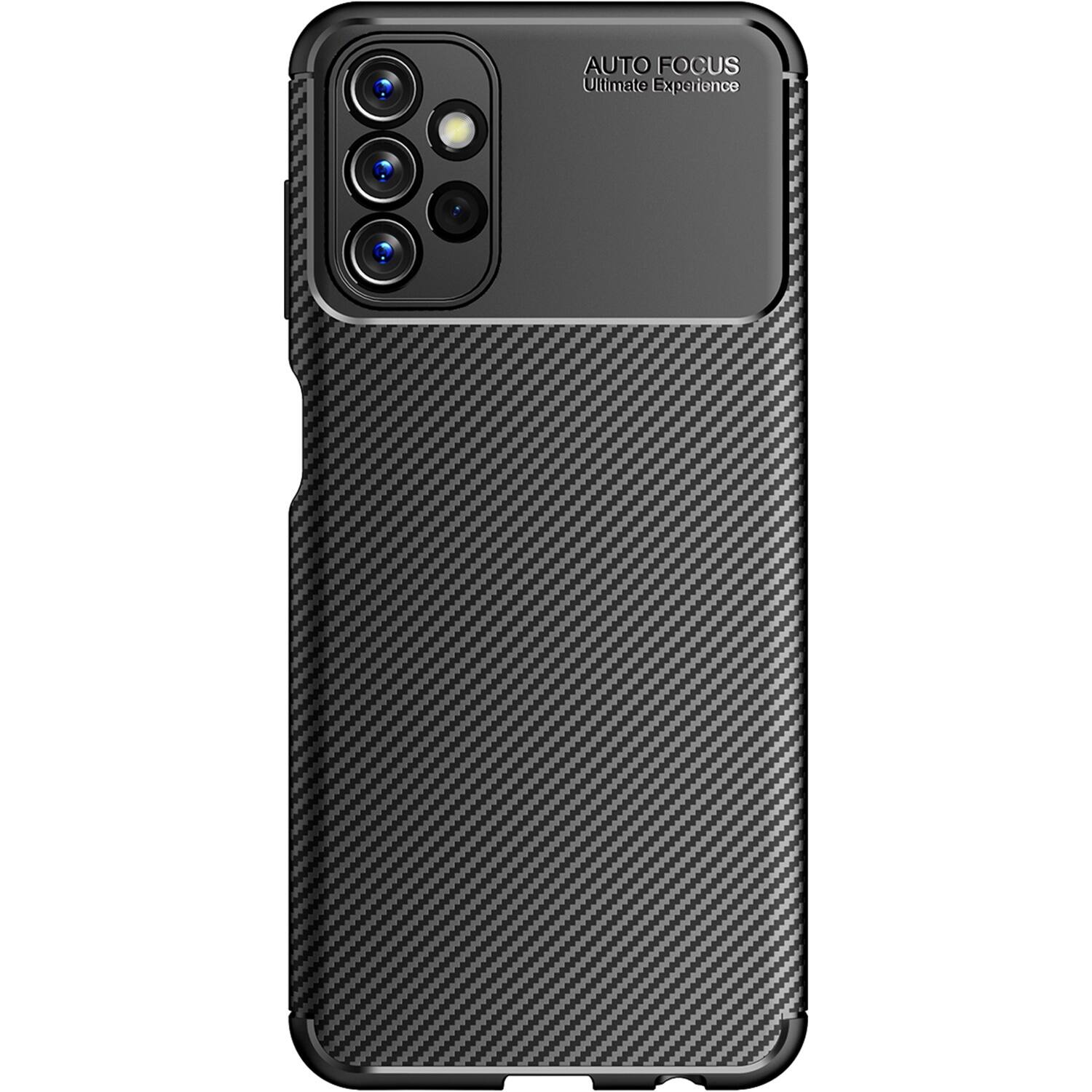Front. SaharaCase - Anti-Slip Series Case for Samsung Galaxy A13 4G and A13 LTE - Black.