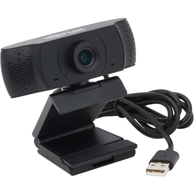 Eaton Tripp Lite Series HD 1080p USB Webcam with Microphone for Laptops and Desktop PCs - 1920 x 1080 Video - Microphone