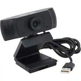 Eaton Tripp Lite Series HD 1080p USB Webcam with Microphone for Laptops and Desktop PCs - 1920 x 1080 Video - Microphone