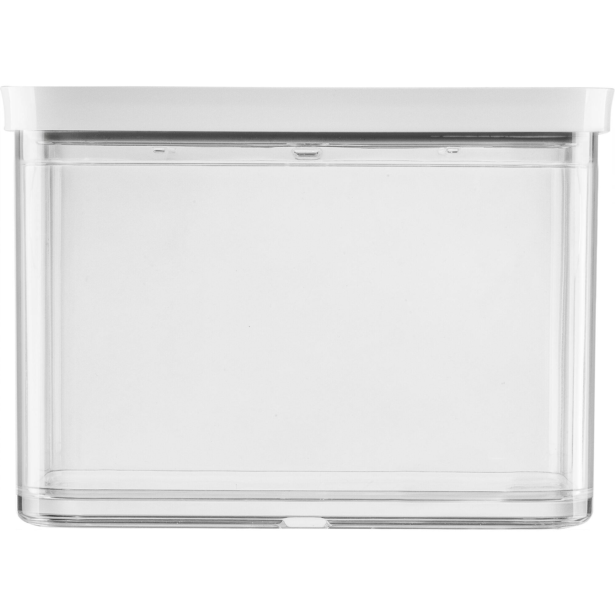 Alt View 7. ZWILLING - ZWILLING Fresh & Save Cube Box Starter Set, 5-pc, Plastic, Airtight Dry Food Container, Medium Cube Set with Pump - Clear.