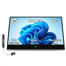 hp E14 G4 14" I FHD (1920x1080) 60Hz Refresh rate hp Anti-Glare Screen