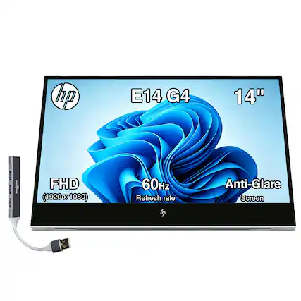 hp E14 G4 14" I FHD (1920x1080) 60Hz Refresh rate hp Anti-Glare Screen
