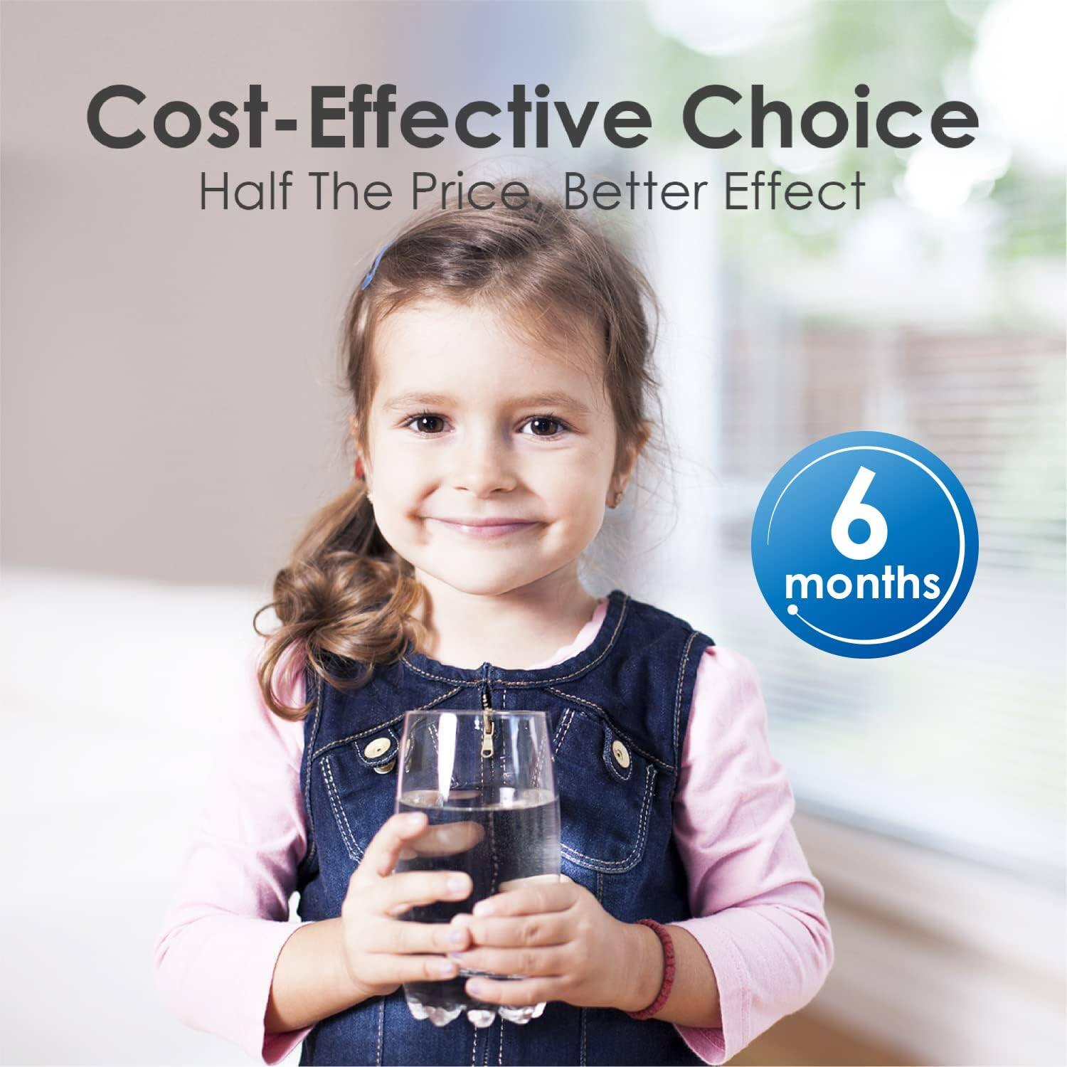 Cost-Effective Choice, Half The Price, Better Effect, 6 months