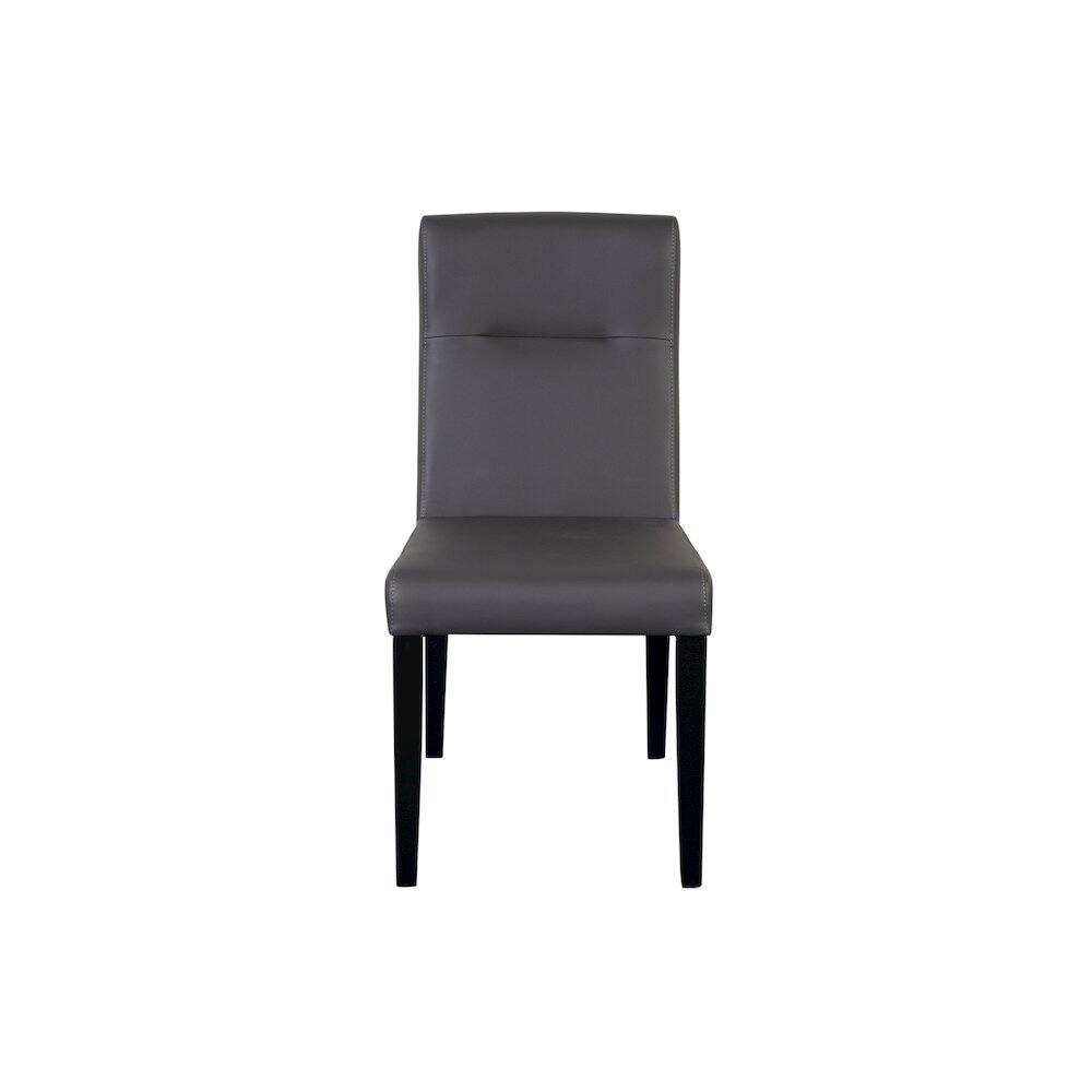 Left. Porter Designs - Verona Contemporary Dining Chair - Gray.
