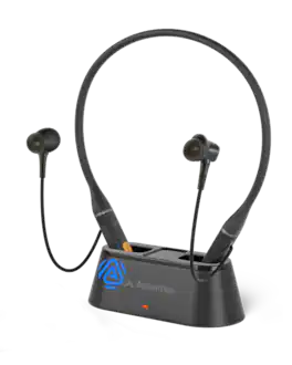 Avantree - Loop Dock - Wireless Auracast TV Neckband Earbuds with Charging Dock