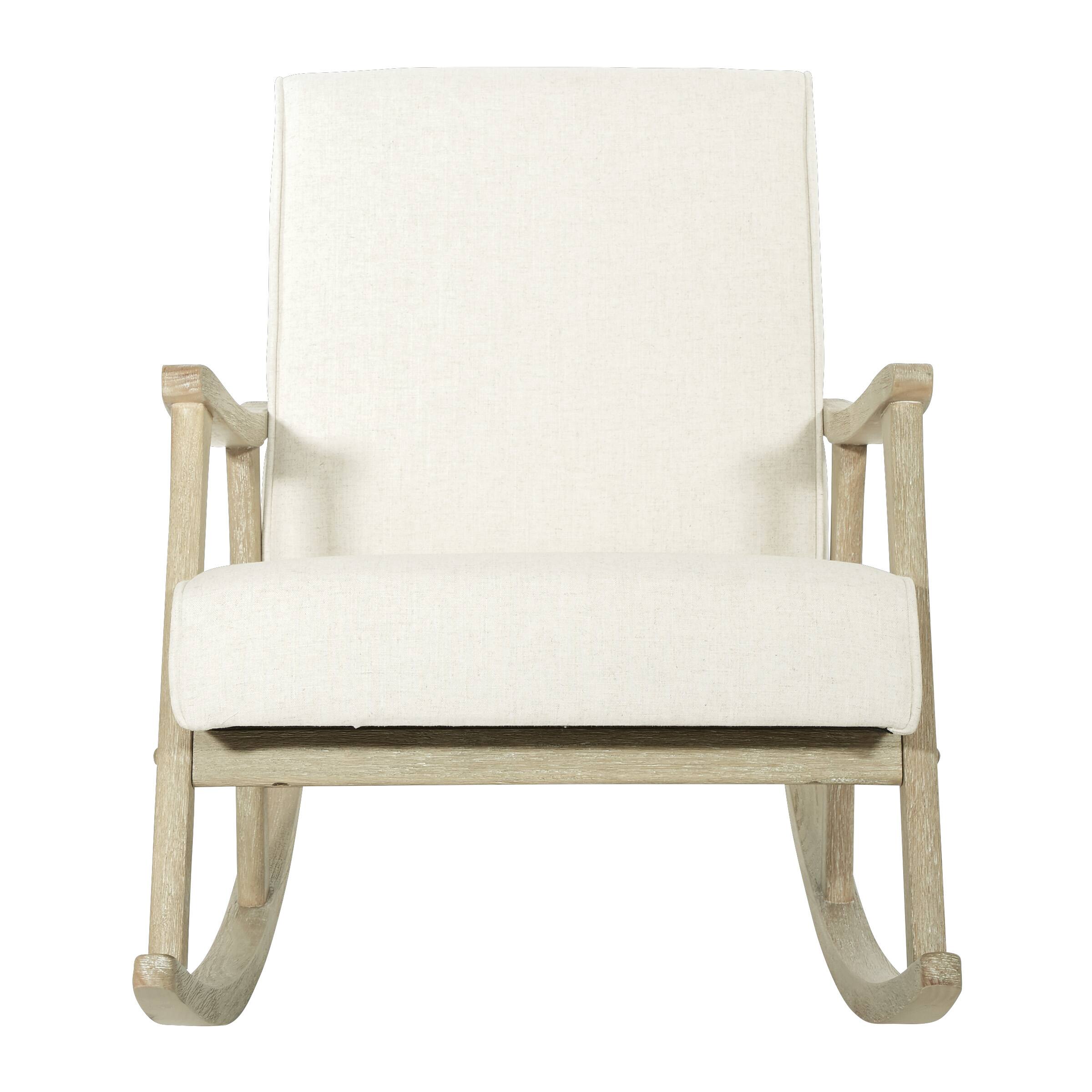 Front. OSP Home Furnishings - Gainsborough Rocker - Linen.