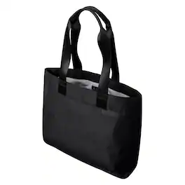 ALPAKA - Tote Bag Minimalist EDC Travel Tote,14.5L , 2 Bottle Sleeves, Front/Back Slip Pockets, Magnetic Open-Top (No Zipper) - B/G Axoflux 210D