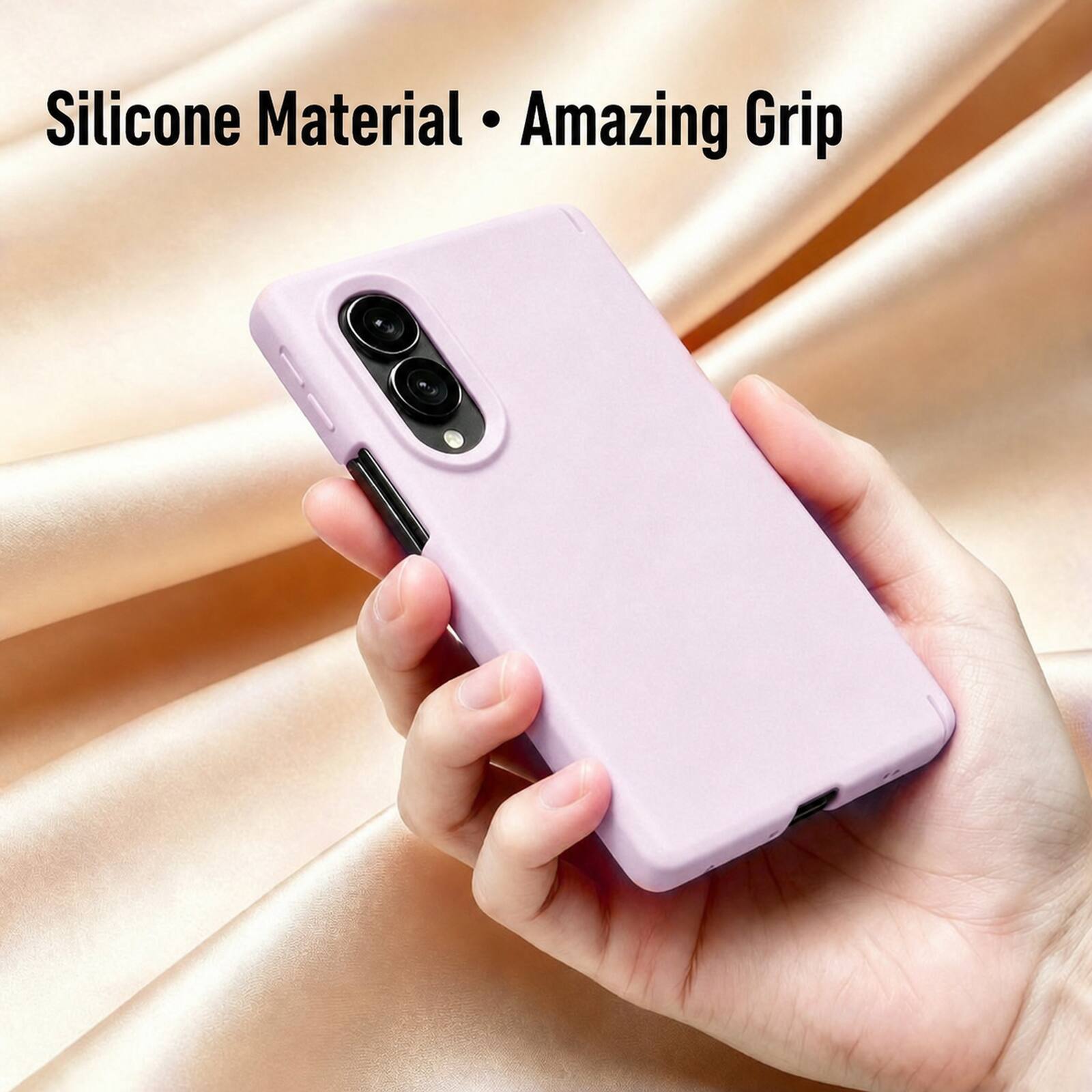 Silicone Material · Amazing Grip