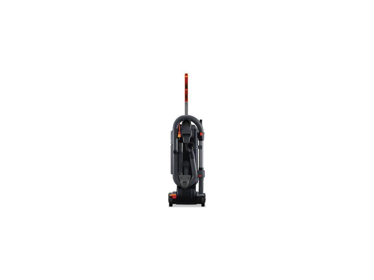 Alt View 6. Hoover - HOOVER CH54113 Commercial Upright Vacuum,19 lb.,120 V G0463788 - Gray/Orange.