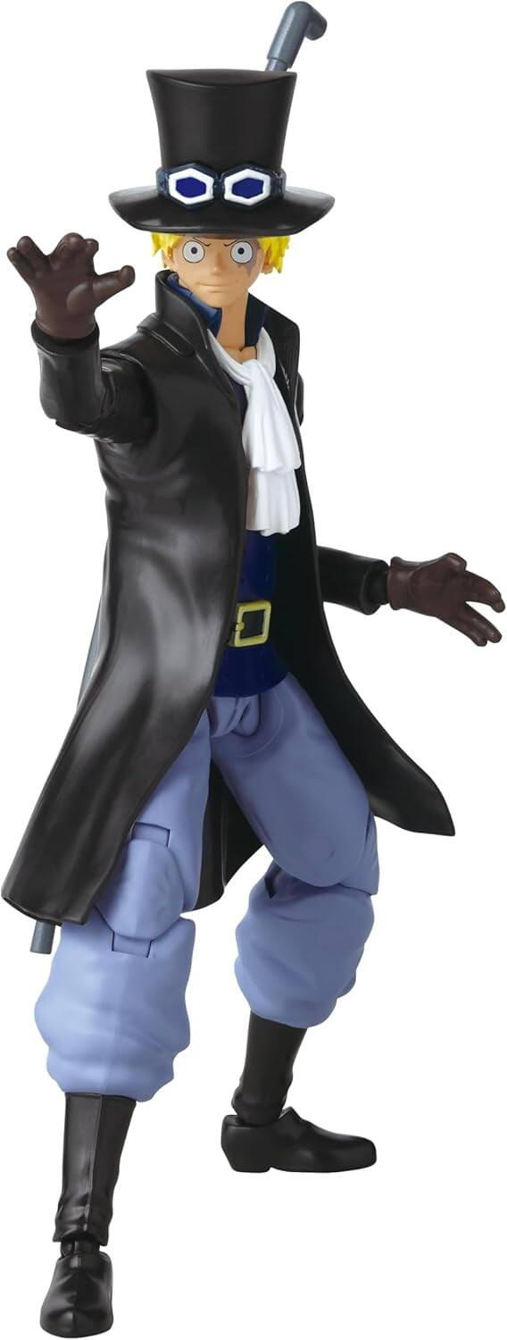 Left. Bandai - Bandai - One Piece - Anime Heroes - Sabo Action Figure   - COLLECTIBLES - Multicolor.