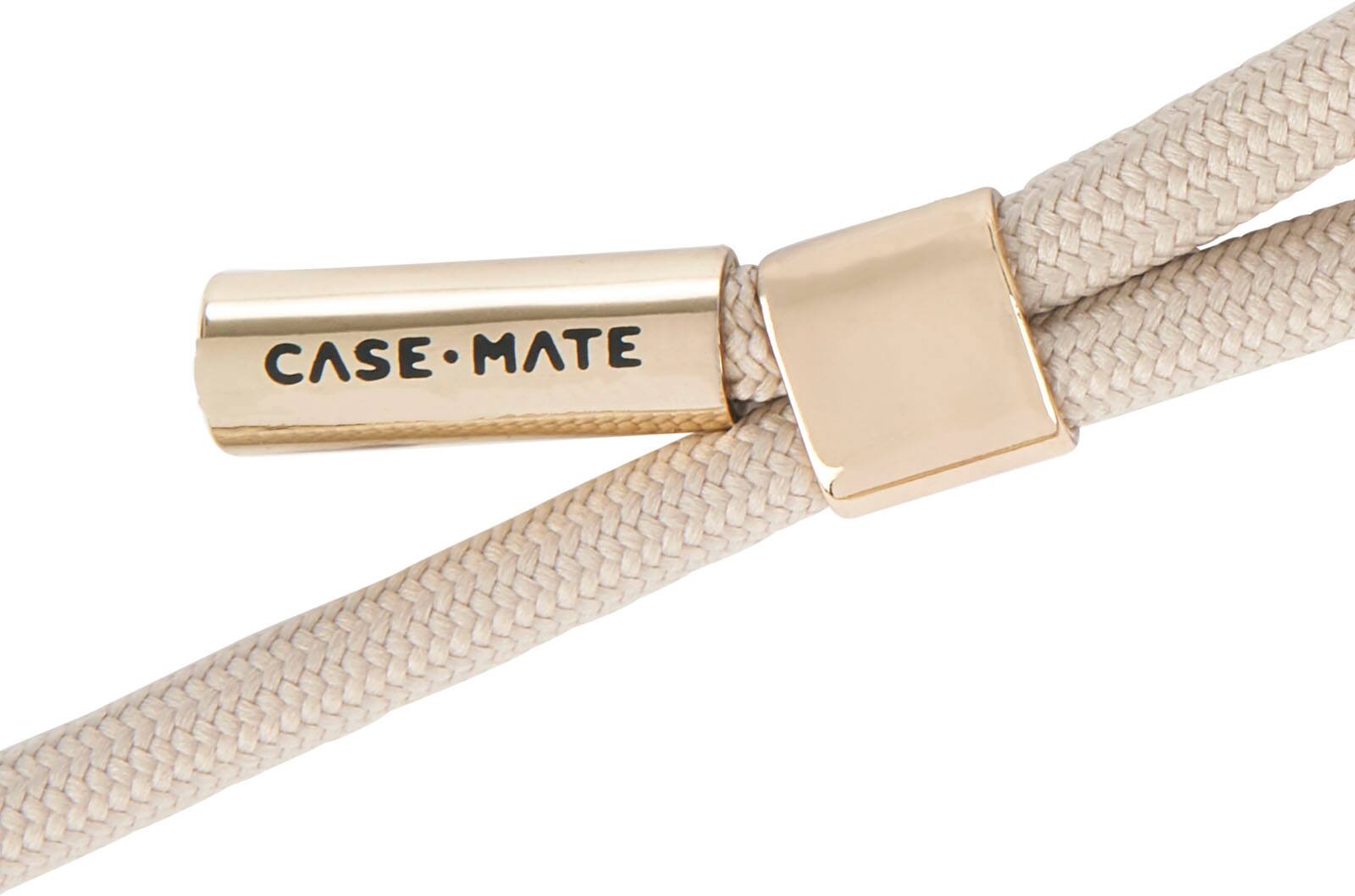Alt View 15. Case-Mate - Crossbody Strap for Most Cell Phones - Taupe Rope.