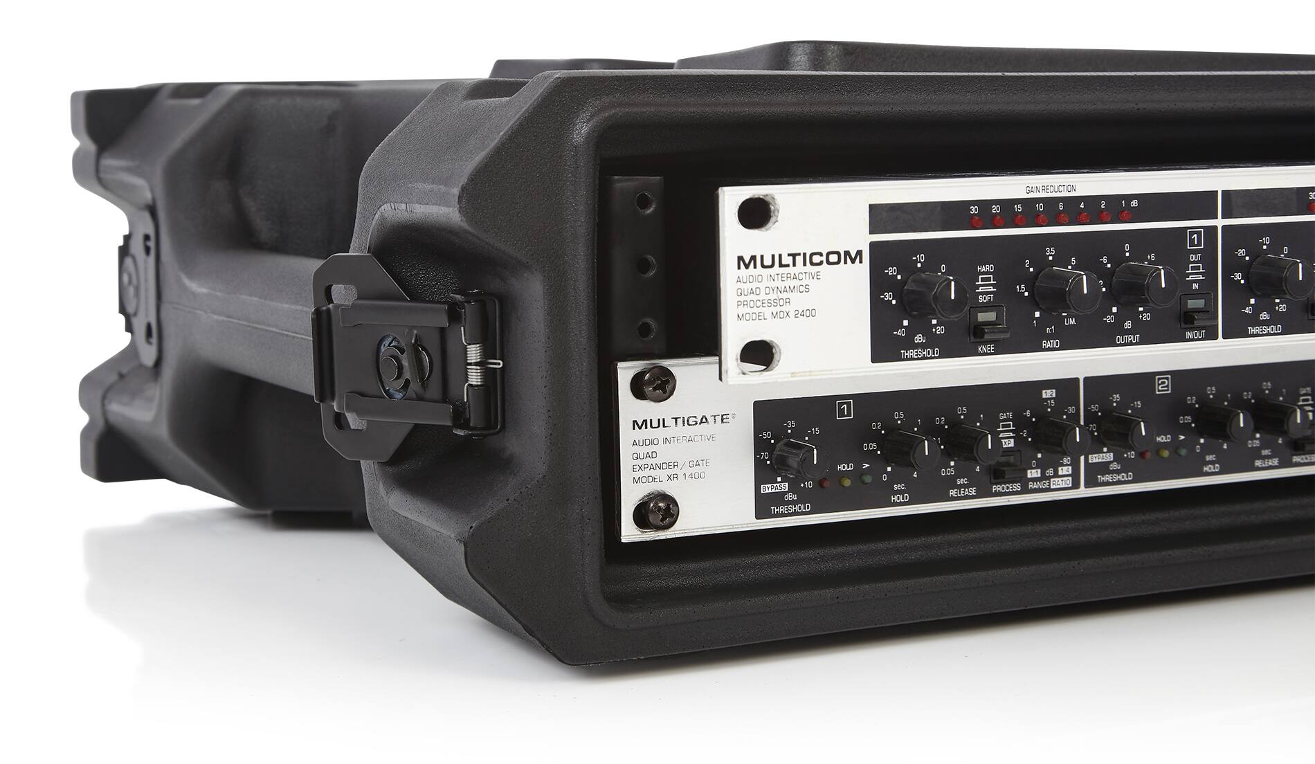 Gator 2U Shallow Rotationally Molded Rack Case with 13 Inch Depth and ...