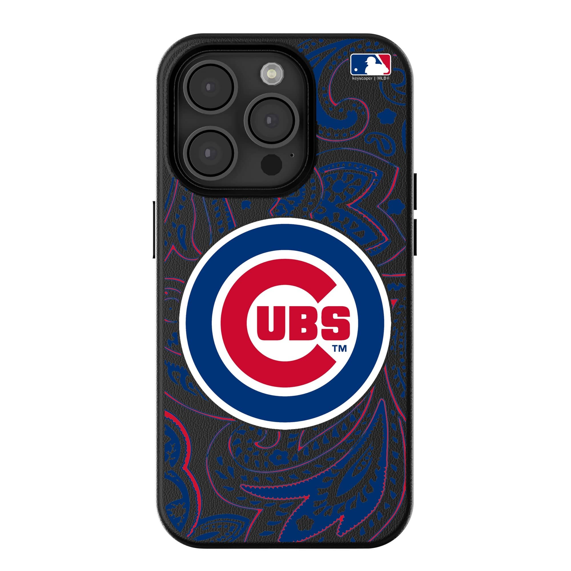 Keyscaper - MLB - Chicago Cubs Paisley iPhone Magnetic Bump Case - 16 Pro Max - Black price history on PriceWatchPro