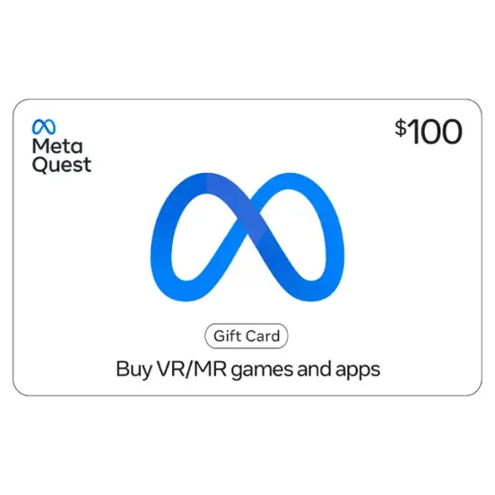 $100 Meta Quest Gift Card [digital] Meta $100 Digital Gc - Best Buy