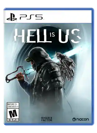 PS5 I HELL IS US MATURE 17+ JEUNES ADULTES 17+ M ESRB ROGUE FACTOR nacon - RP (Rating Pending)