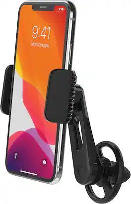 Scosche - VP2M-SP Universal Freeflow Vent/Dashboard Phone Holder for Car, 2-in-1 Portable, Adjustable Non-Magnetic Mobile - Black