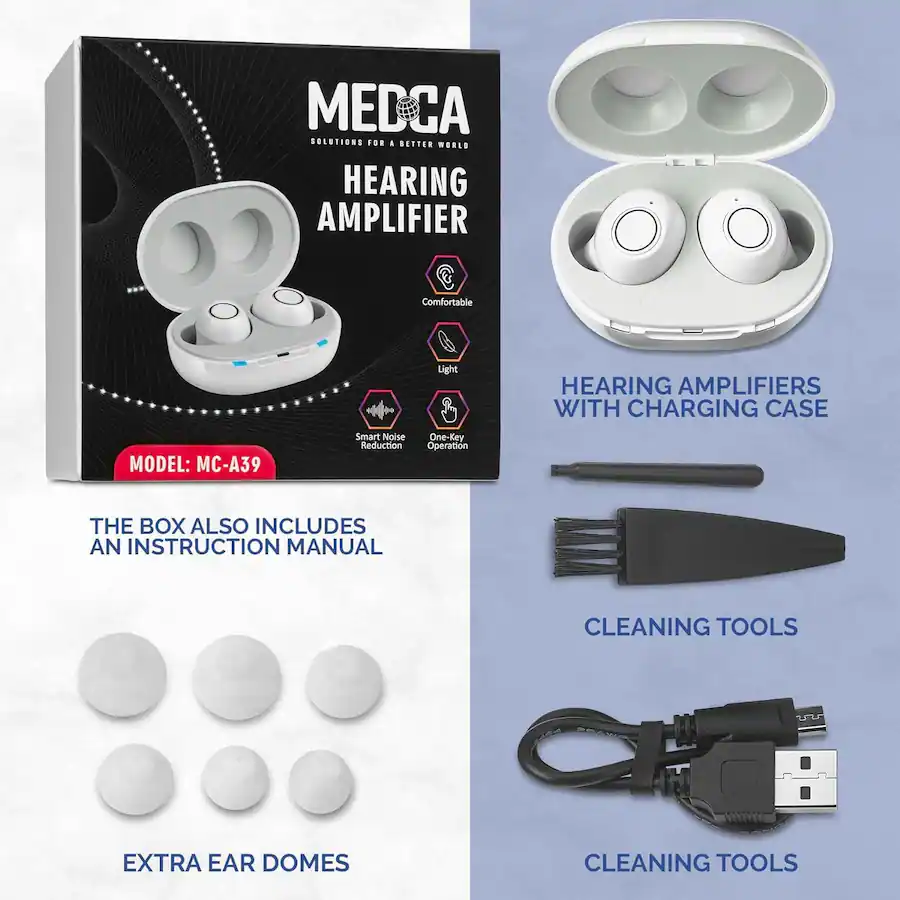 MEDca Digital Hearing Amplifier Next Generation In The Ear Personal medca-digital-hearing-amplifier-next-generation-in-the-ear-personal