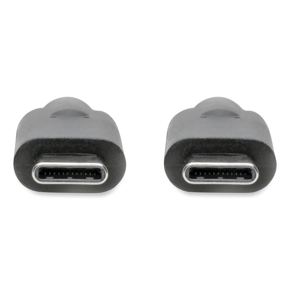 Angle. Tripp Lite - Tripp Lite U420-006-5A 6 ft. USB Type-C (USB-C) to USB Type-C (M/M) 5 A USB 3.1 Gen 1 (5 Gbps) Cable - Black - Black.
