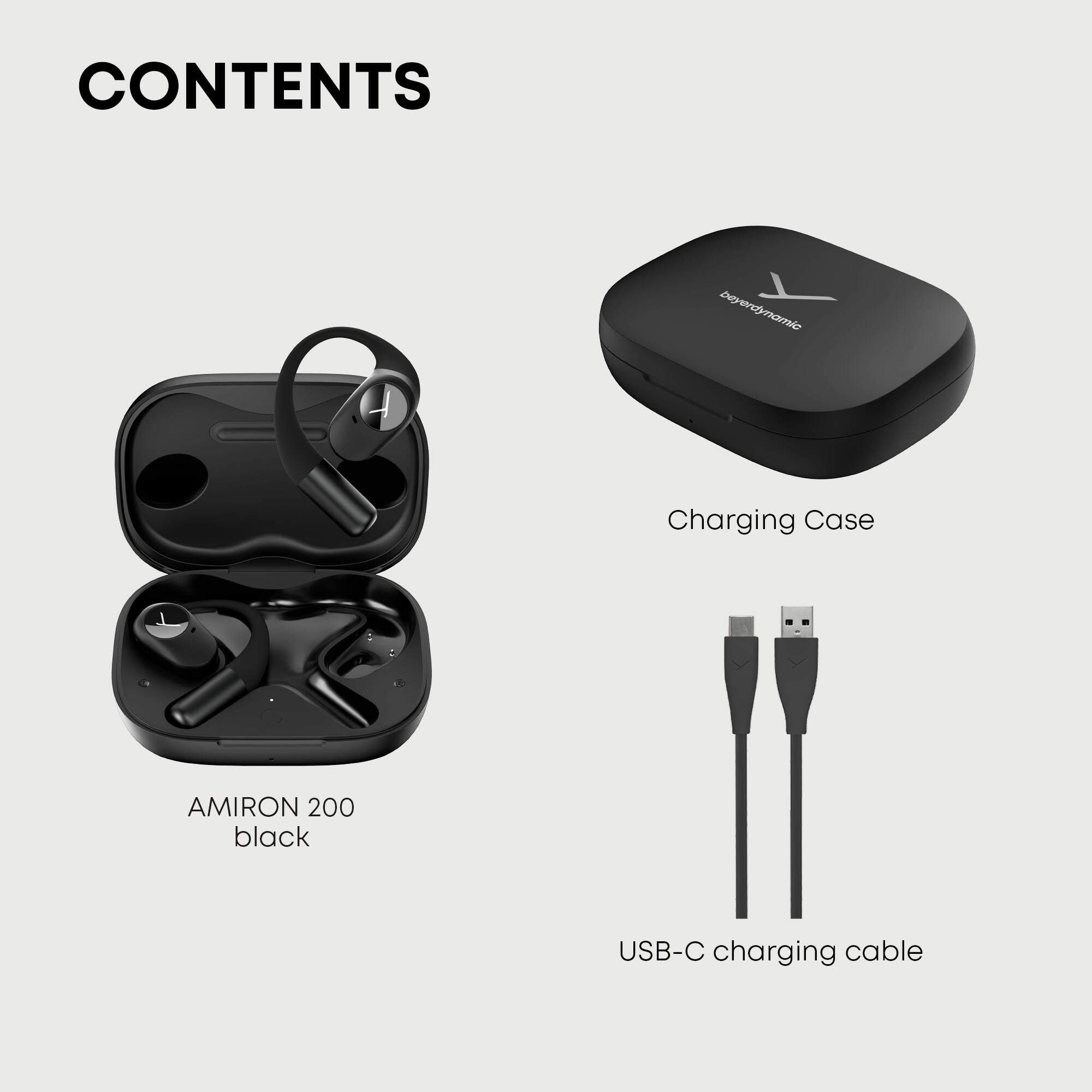 Beyerdynamic AMIRON 200 Open True Wireless Earphones with
