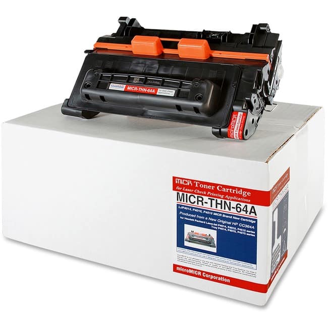 MicroMICR - MICR Toner Cartridge - Alternative for HP 64A - Laser - 10000 Pages - Black - 1 Each