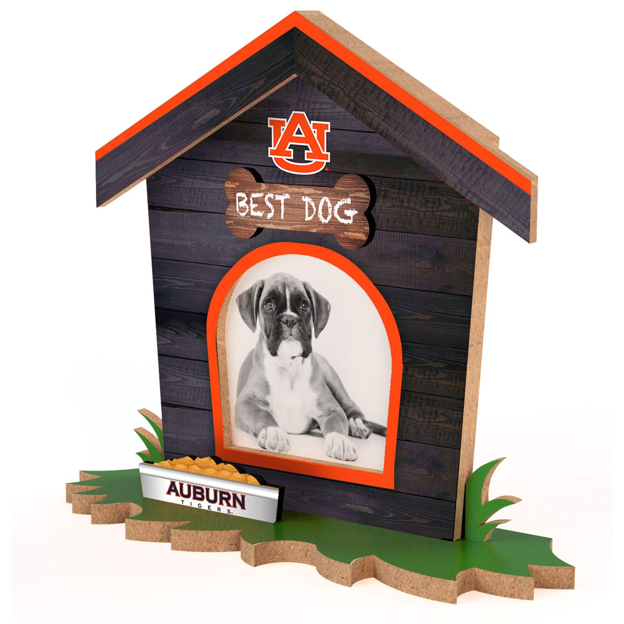 Fan Creations - Auburn Tigers Dog House Photo Frame - Multicolor price history on PriceWatchPro