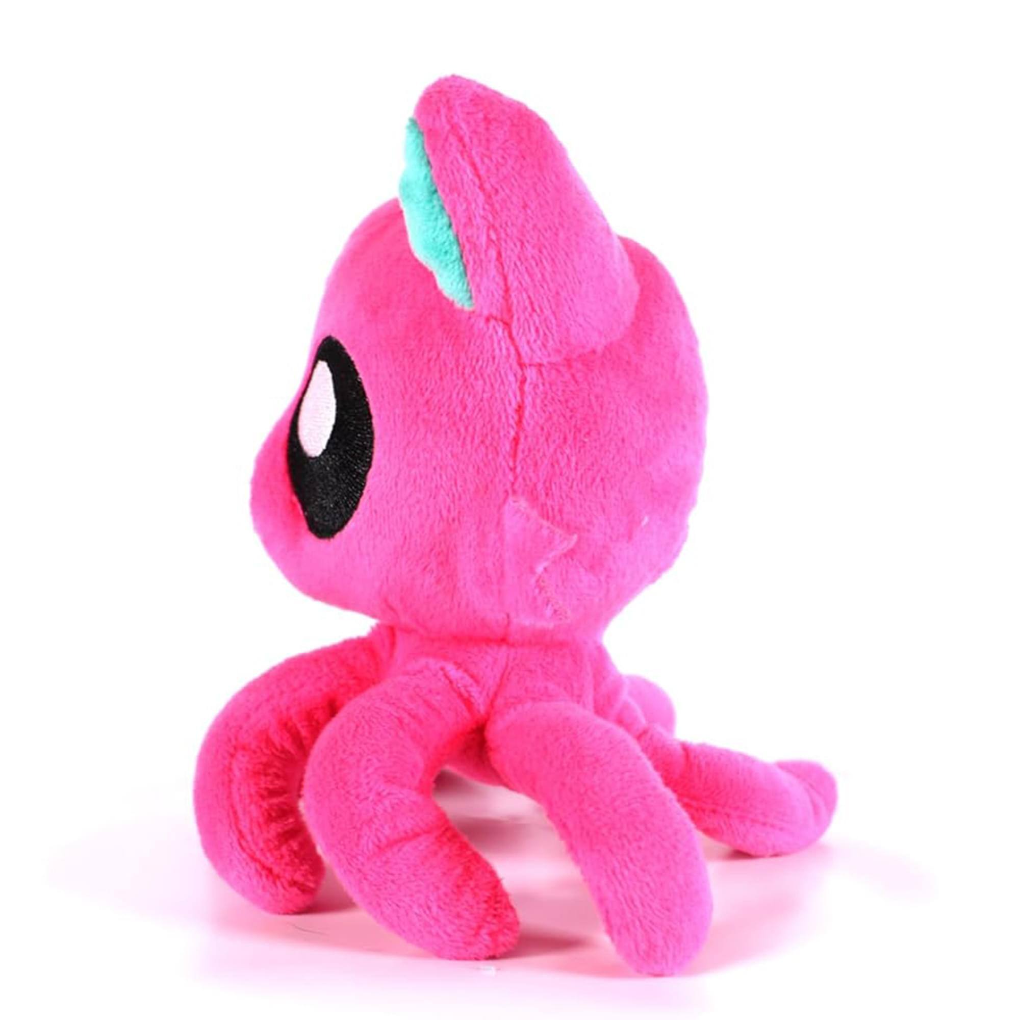 Alt View 1. Tentacle Kitty - Tentacle Kitty 6 Inch Magenta Plush - Pink.