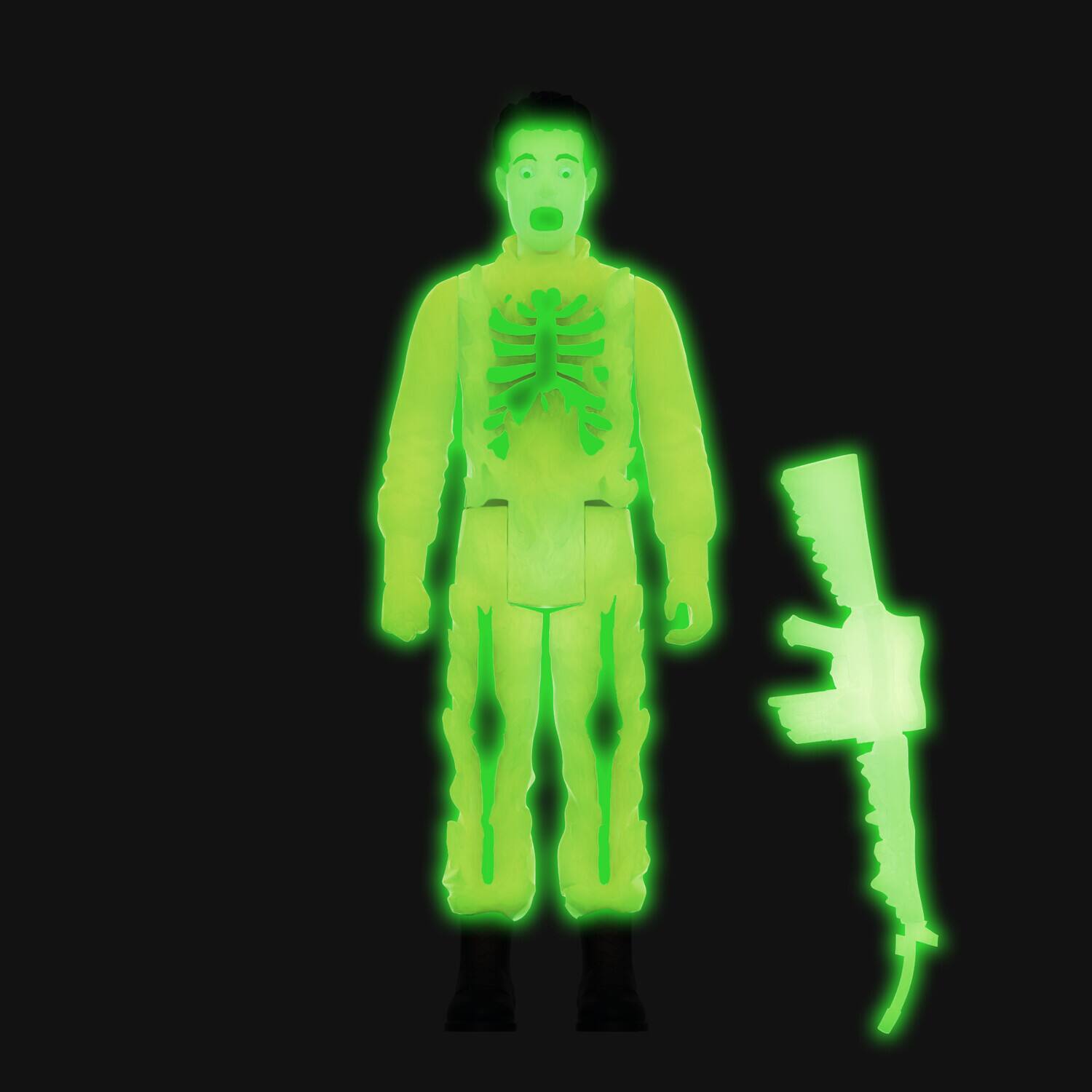 Alt View 4. Super7 - Super7 - Mars Attacks ReAction Wave 2 - Burning Flesh (Glow)   - COLLECTIBLES - Multicolor.