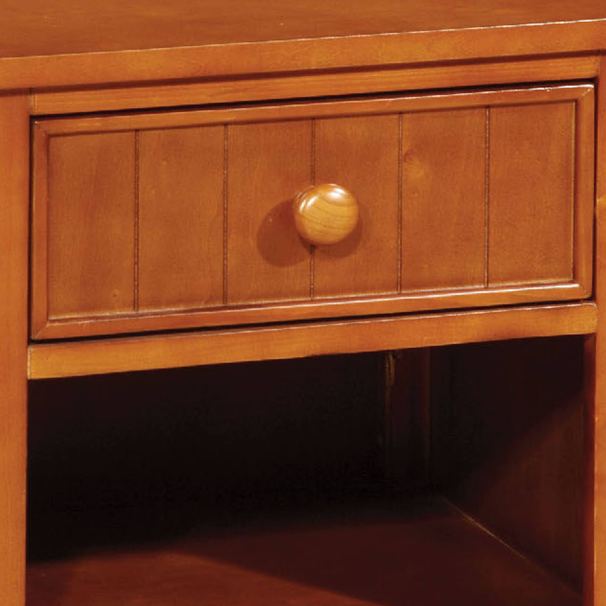 Alt View 2. Manhattan Lane - Omnus Wood Night Stand - Oak.