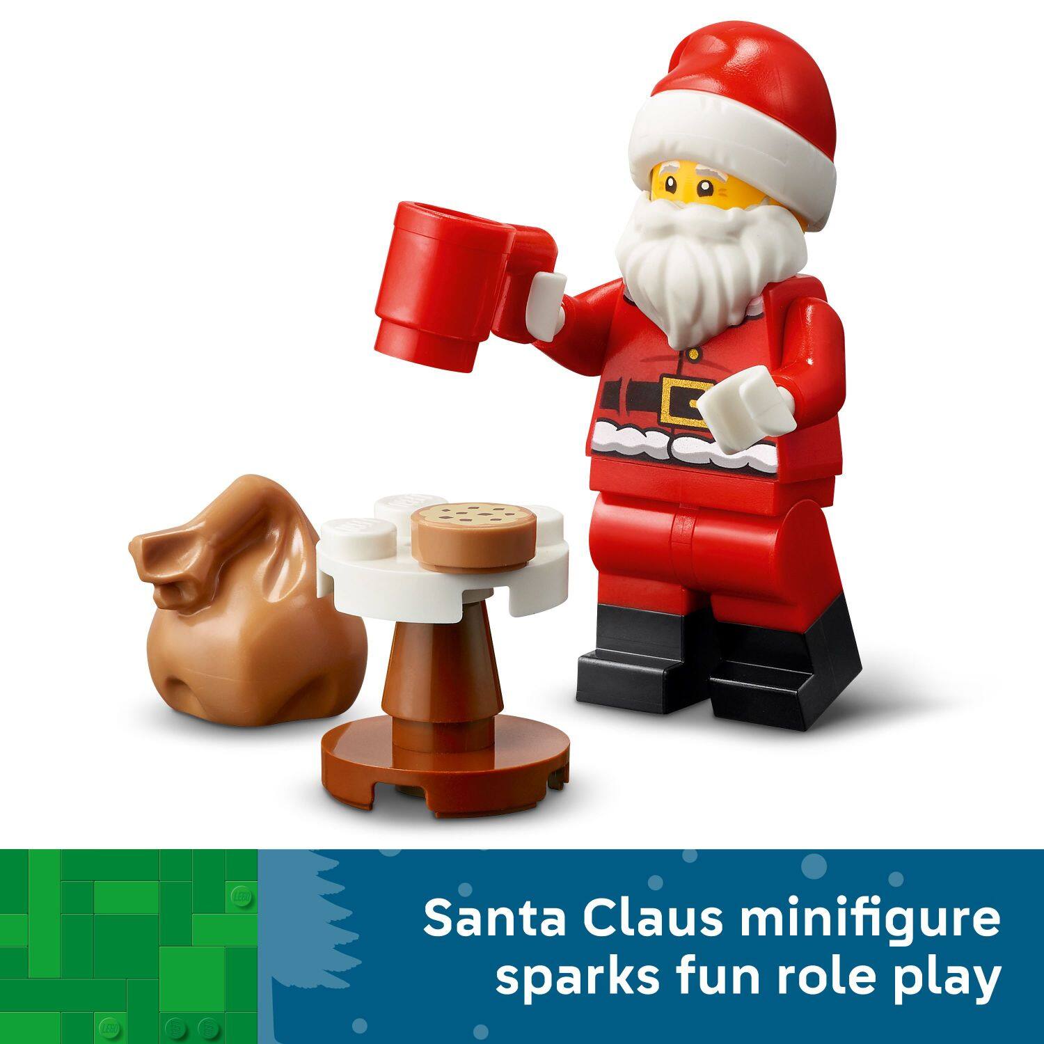 Santa Claus minifigure sparks fun role play