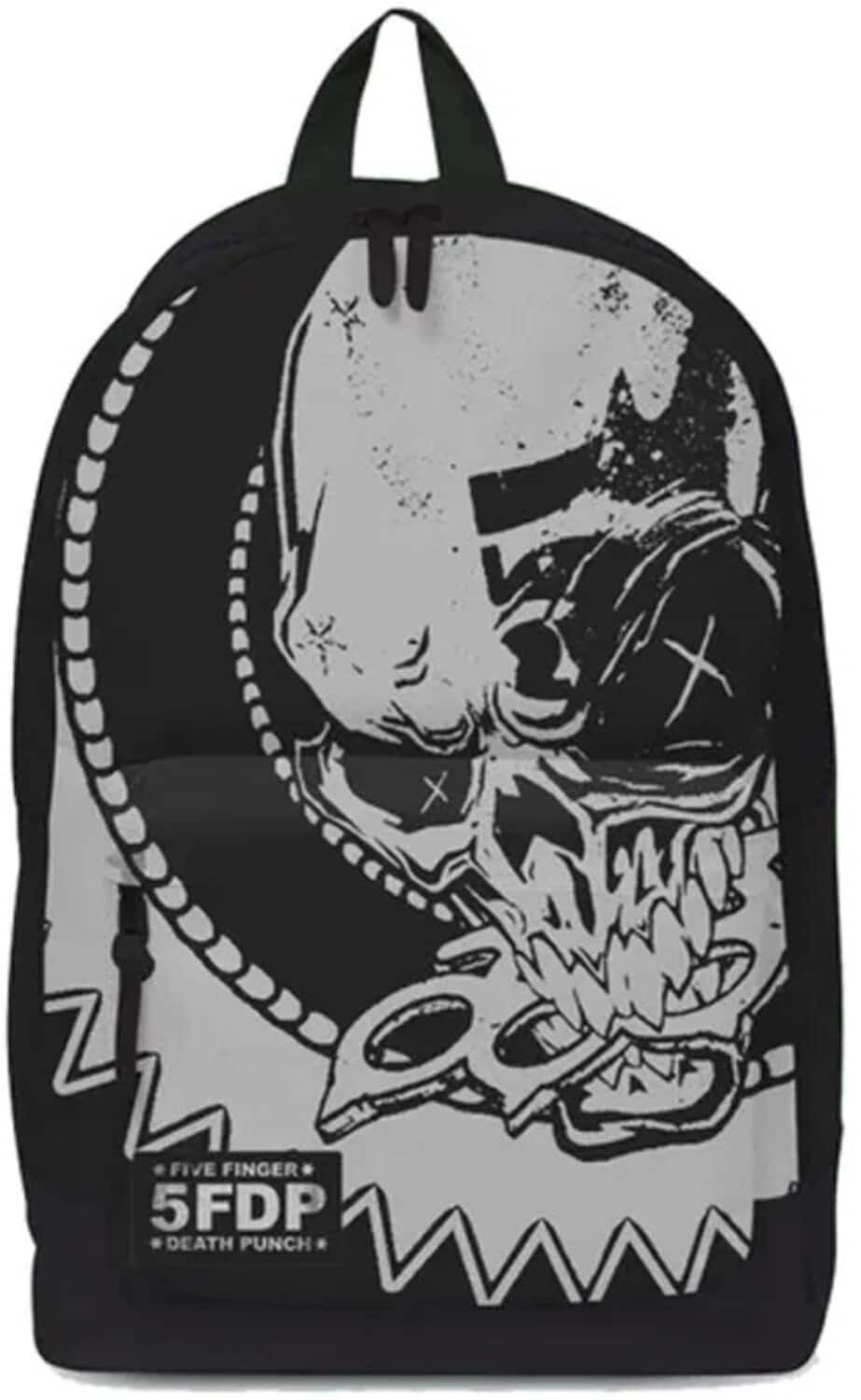 PopMarket - Five Finger Death Punch - Rocksax - Five Finger Death Punch - Knuckle Logo -Backpack with Laptop - Multicolor