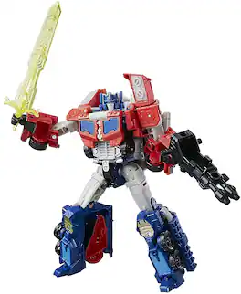 Optimus Prime and Diac Voyager Class | Transformers Generations Titans Return