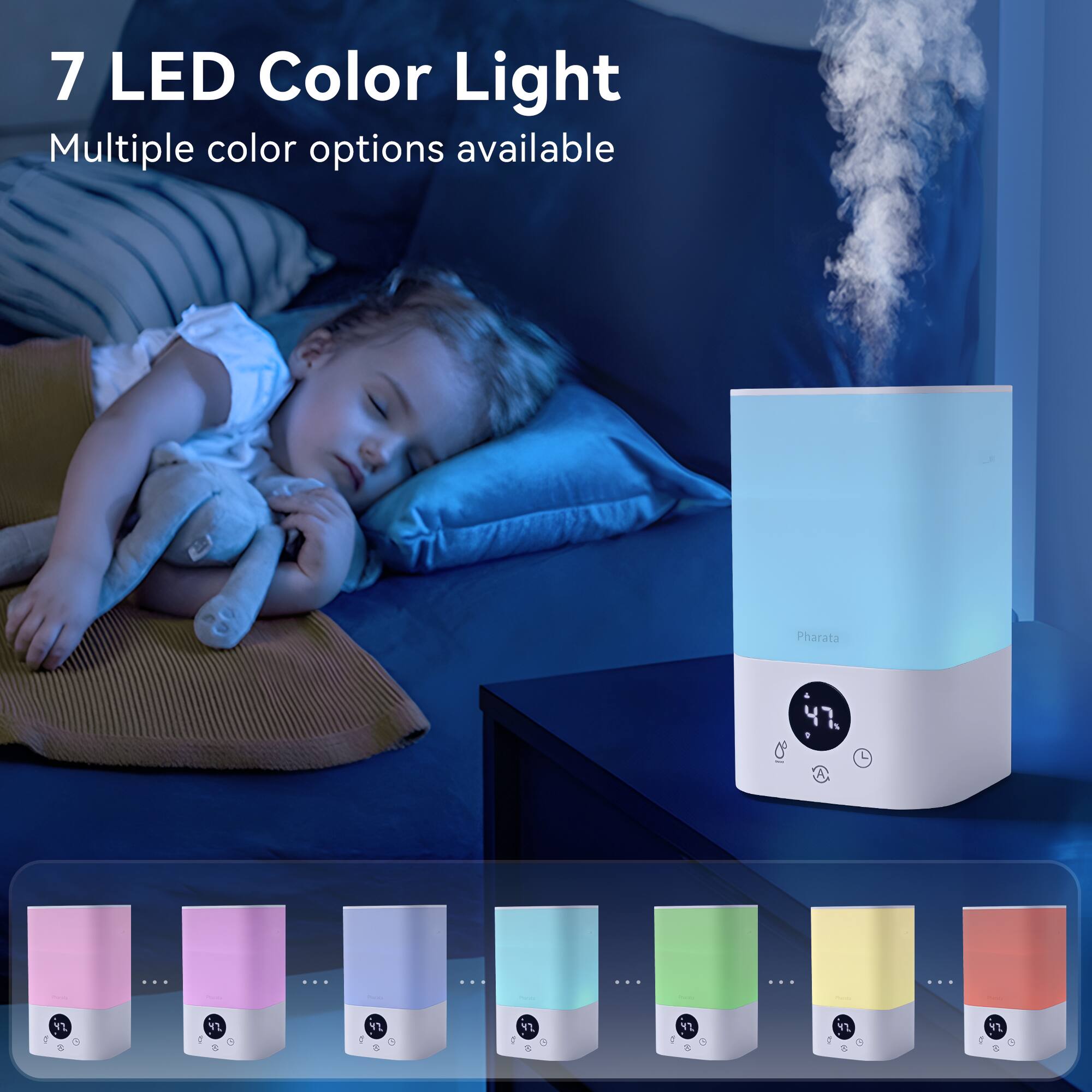 7 LED Color Light  
Multiple color options available