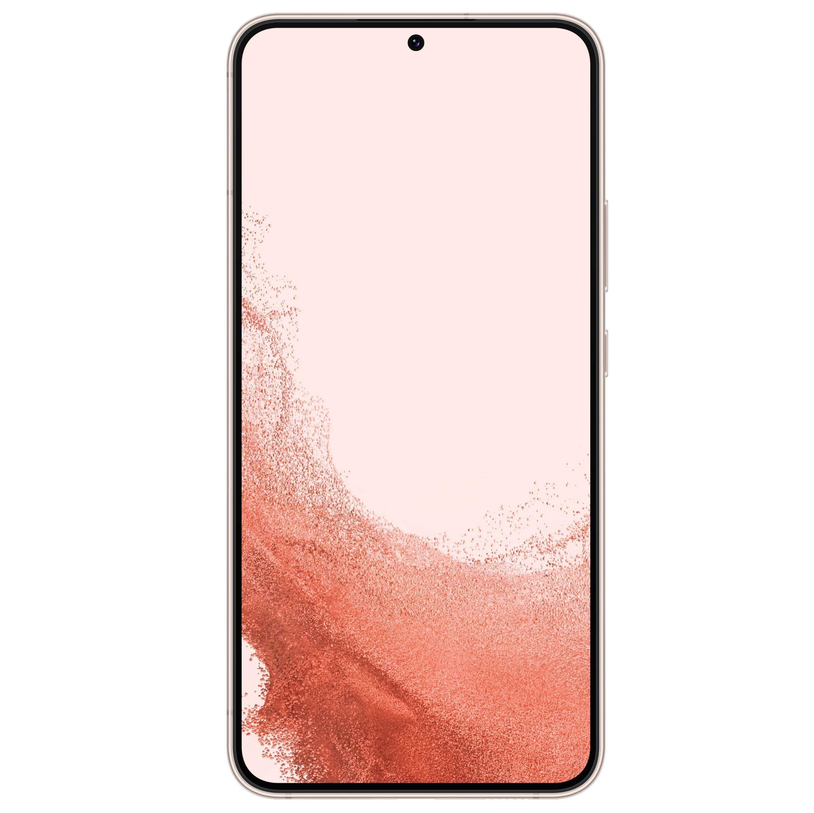 Angle. Samsung - Galaxy S22 5G 128GB (Unlocked) - Violet.