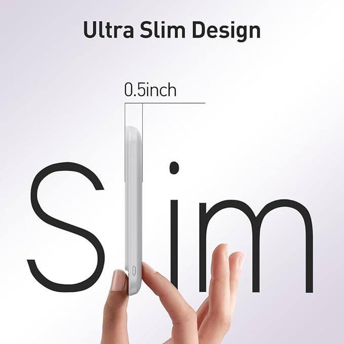 Ultra Slim Design  
0.5 inch  
Slim