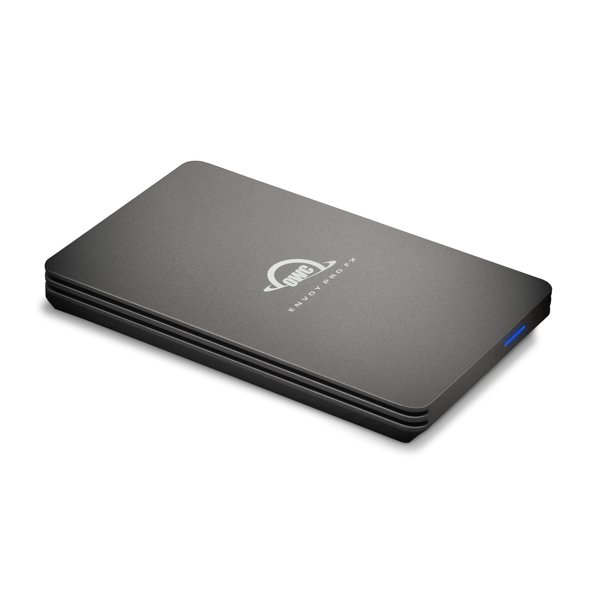 OWC - 1TB Envoy Pro FX Rugged Portable External NVMe M.2 SSD Drive Thunderbolt 3, USB3.2 USB-C - Black