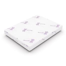 Kadyn - Lavender-infused AeroFusion Memory Foam Mattress, Cooling Gel, Fiberglass-Free, Medium Firm - Purple